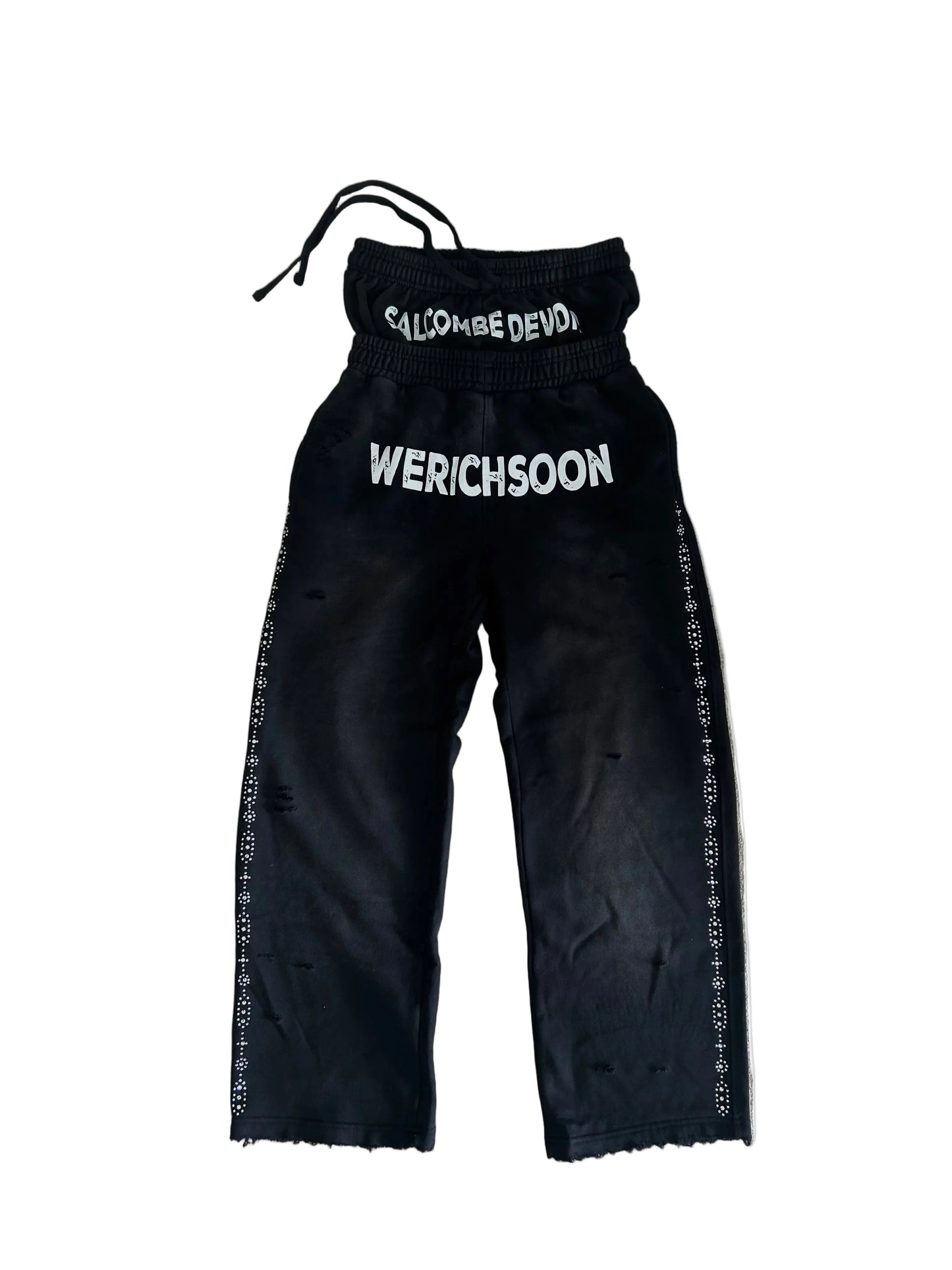 Salcombe Devon Double Waisted Joggers