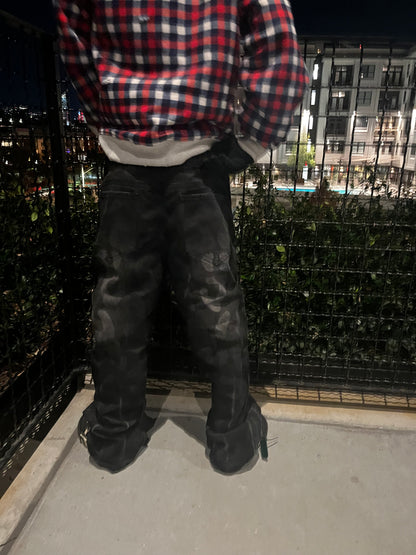 Leopard Pattern Jeans