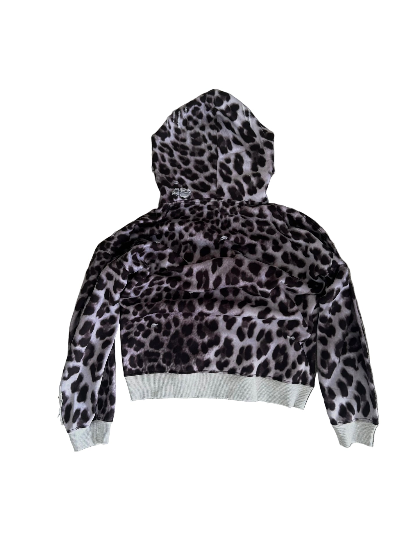 Leopard Pattern Zipup