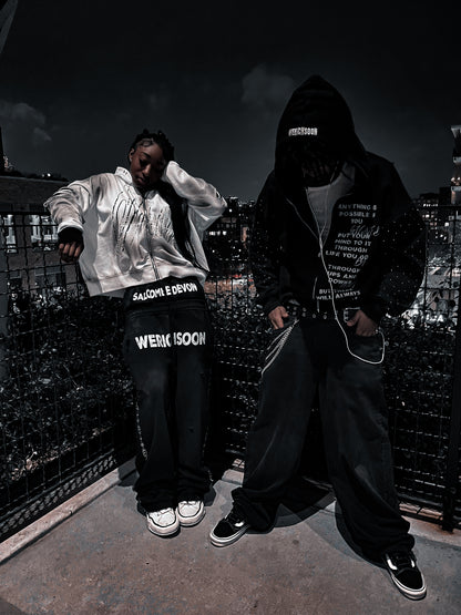 Salcombe Devon Double Waisted Joggers